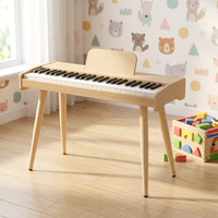 Cross Border 49 Key Digital Electronic Keyboard with Medium Density Fiberboard, Intelligent and Portable, Suitable for Beginners
