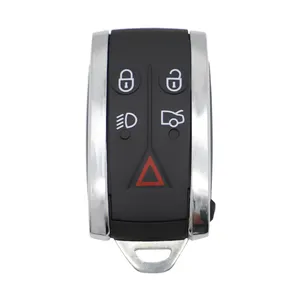 Excellent Remote Key 5 Buttons For J-aguar XF XF XFR XK XKR 315/433MHZ ID46 7945 Chip FCC: KR55WK49244 Keyless Entry Car Key