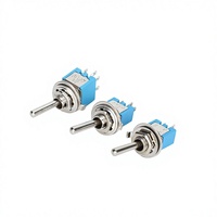 Interrupteur à bascule DPDT 5MM SMTS-101/SMTS-102/SMTS-202 2 broches 3 broches 6 broches 2 positions 125V 3A Nylon XIANG QIAN
