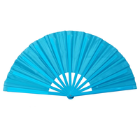 Éventails pliants en plastique FAREA Factory Stock 33CM, style ange et Feng Shui, pour l'été, les mariages et les promotions.