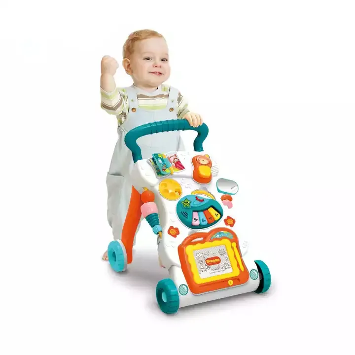 Modelo de aprendizaje multifuncional juguete Walker Baby Music