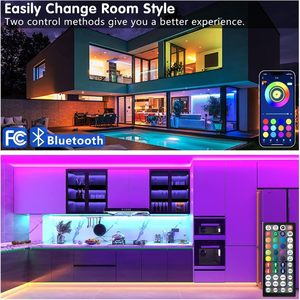 Flexible 5m RGB LED Strip Smart TV Background <b>Light</b> with USB Connectivity <b>Remote</b> Control <b>Switch</b> IP20 Rated 5V - Product Image 4
