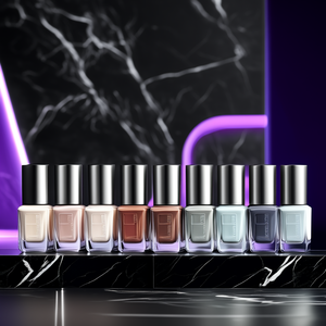 Maßgefertigte 10ml 12ml Umweltfreundliche Flache Glasflasche für Ätherische Öle, Leere Designer-Flasche mit UV-Gel-Druckoption, Keystone Kunststoff/Aluminium - Product Image 2