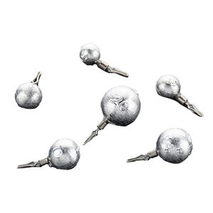 Drop Shot Sinker Lure Set 5Pcs Corrosion Resistant <b>Lead</b> <b>Weight</b> For River Bass Mandarin Fish Fishing Tackle - Product Image 1