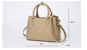 <strong>Women's</strong> PU <strong>Leather</strong> <strong>Handbag</strong> with Zipper Closure for Business or Daily Use - Product Image 6