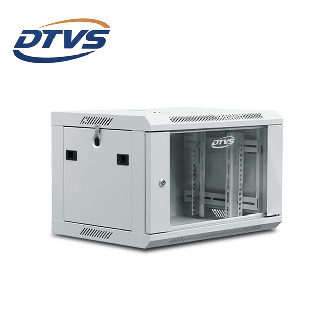DTVS 19-Inch 6U Wall Mount Data Center Rack Small Network Switch Cabinet Steel Material Datas Center Stock