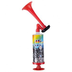 Trompettes de supporter de football en plastique avec logo personnalisé pour fêtes et événements - Product Image 1