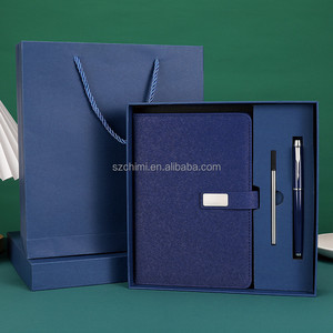 Máy tính xách tay màu rắn tinh tế và bút chữ ký với Bộ Quà Tặng văn phòng công ty thay thế - Product Image 2