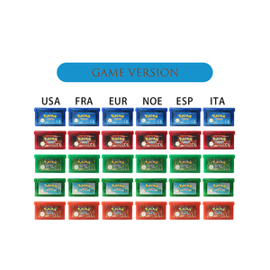 Tarjeta de Videojuegos Universal en Español, Inglés, Alemán e Italiano, Tarjeta Coleccionable para GBA Emerald - Product Image 4
