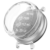 Smart Watch Hollow Out Shell Frame Stoßstange Transparente Schutzhülle für Garmin Lily 2 Soft TPU Schutzhülle