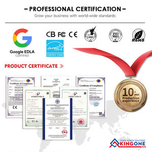 เครื่องเล่นวิดีโอโฆษณาดิจิทัล KINGONE OEM จอแสดงผลแบบโต้ตอบในร่ม จอ LCD แบบตั้งพื้นพร้อมหน้าจอสัมผัส - Product Image 6