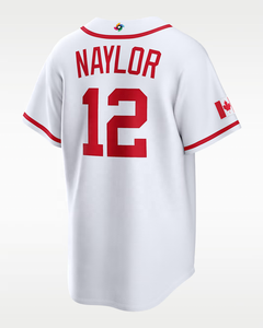 Camiseta <span class=keywords><strong>de</strong></span> Béisbol Personalizada del Equipo <span class=keywords><strong>Nacional</strong></span> <span class=keywords><strong>de</strong></span> Canadá para el Clásico Mundial <span class=keywords><strong>de</strong></span> Béisbol 2026, Jersey Masculino para <span class=keywords><strong>Estadio</strong></span> - Product Image 2