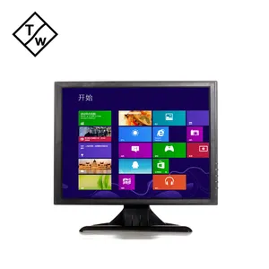 L173 5:4 Ratio 1280x1024 Resolution 17 inch Desktop LCD Monitor Computer Monitor VGA RCA HD inputs