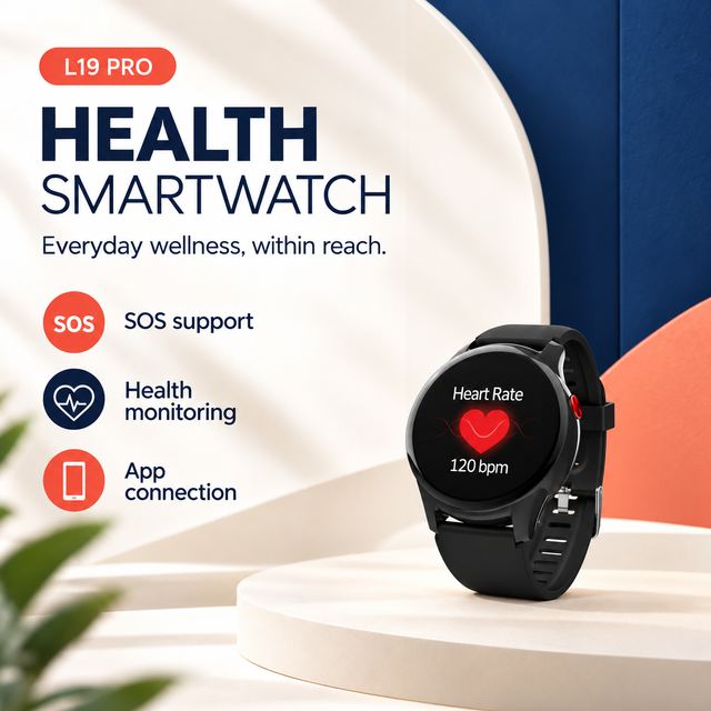SOS Personlig Alarm 4G L19 Pro Seniorer Ur Med Fald GPS Locator Tracker Smartwatch Telecare Smart Wearable Devices Support API