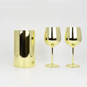 Popular For Wine Lover Stainless Steel Champagne Buckets Wine Cooler Ice Bucket Wine Chiller