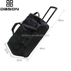 <strong>Travel</strong> <strong>Holdall</strong> <strong>with</strong> <strong>Wheels</strong> <strong>with</strong> Logo,Rolling OvernightBag <strong>with</strong> Shoe Compartment,Soft Carry on Luggage <strong>with</strong> <strong>Wheels</strong> for <strong>Travel</strong> - Product Image 4