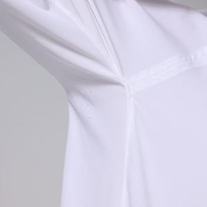 Gemütlicher und bequemer Langarm-Tennis mantel mit halbem Reiß verschluss und Revers-Design für Sommer-Outdoor-Fitness-Yoga Casual Summer Wear - Product Image 6