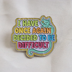 Design Your Own Design Pins Personalized Metal Badges Hard Enamel Lapel Pins Brooch Souvenir Gifts Soft/Hard Enamel Pins