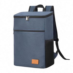 Large Capacity Portable Fresh-Keeping Thick Aluminum Foil Outdoor Insulation Picnic Ice <b>Cooler</b> Pack Lunch Bag <b>Backpack</b> - Product Image 1