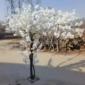 Vente en gros bon marché de haute qualité pour intérieur extérieur décembre Arbres à <span class=keywords><strong>fleurs</strong></span> artificiels pour la photographie de mariage et la décoration de la maison - Product Image 4