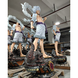Sculpture artistique grandeur nature en <span class=keywords><strong>fibre</strong></span> <span class=keywords><strong>de</strong></span> <span class=keywords><strong>verre</strong></span> et résine <span class=keywords><strong>de</strong></span> Monkey D. Luffy <span class=keywords><strong>de</strong></span> l'anime, <span class=keywords><strong>prix</strong></span> d'usine - Product Image 1