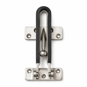 Hotel Door <b>Security</b> Chain Lock Stainless Steel Durable Minimalist Design <b>Screw</b> Installation - Product Image 1
