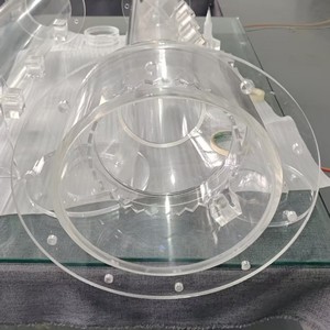 Tubo de Columna de Intercambio Iónico de Acrílico Transparente PMMA Redondo Personalizado con Brida para Uso en Laboratorio, con Tamaño y Proceso de Moldeo Personalizados - Product Image 2