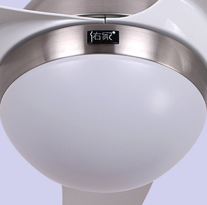 42-inch LED Quạt trần 3 Blades ánh sáng thiết kế hiện đại điều khiển từ xa 10-năm bảo hành hoạt động yên tĩnh 220V AC động cơ màu đen kim loại - Product Image 5