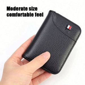 Luxury Durable Modern Men's & Women's PU Thin Mini Credit Card Holder Wallet <b>Small</b> Pocket Bank Purse - Product Image 3