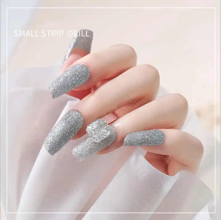 luxury fashionable nail gems rhinestones explosion