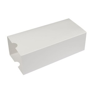 Custodia per occhiali nera pieghevole, stoffa impermeabile, custodia per occhiali in cartone, con Logo personalizzato - Product Image 6