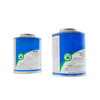 Colle à solvant pour tuyaux PVC 717 – Soudure pour conduites UPVC – Colle industrielle CPVC – Fabriqué en Chine – Haute Qualité Gris Transparent
