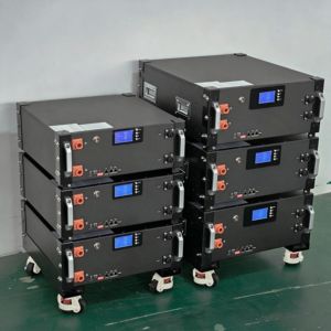 OEMODM 48V51.2V 5KWH10KWH20KWH Batería LiFePO4 Apilable y Montable en Rack, Personalizada de Fábrica, Sistema de Almacenamiento de Energía Solar Residencial - Product Image 2