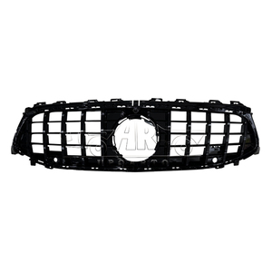 Parrilla de ventilación de parachoques cromada de plástico W118, rejilla frontal embellecedora de parrilla plateada negra para Benz <span class=keywords><strong>CLA</strong></span> Class W118 2020 2021 2022 <span class=keywords><strong>2023</strong></span> 2024 + - Product Image 6