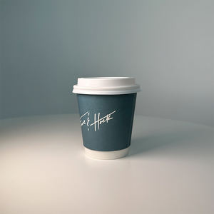 Vasos <span class=keywords><strong>de</strong></span> papel con aislamiento azul <span class=keywords><strong>de</strong></span> lujo natural para clases <span class=keywords><strong>de</strong></span> cocina-4/6/7/8/10/12/16oz-Ideal para agua o jugo - Product Image 1