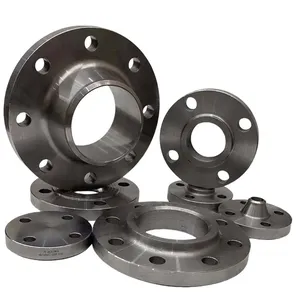 Raccord de tuyauterie ANSI/ASTM B16.5 en acier <span class=keywords><strong>au</strong></span> carbone et inoxydable SS304 316, col de soudure plat aveugle forgé (Wn) sur filetage SO - Product Image 1