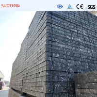 Palette en fibre de verre GMT pour machine à fabriquer des blocs creux en béton, ligne de production de briques hydrauliques contrôlée par PLC automatique