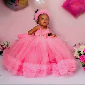 open lace back dress Cora Tutu Set Purple / Newborn Size Only main image 1