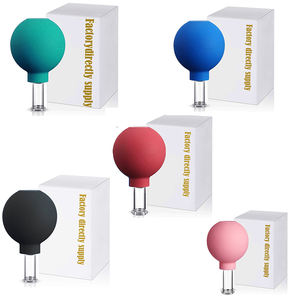 Стеклянные банки для лица Ventosas de goma para masaje corporal frascos anticelulitis de vidrio ventosa для лица conjunto de terapia - Product Image 1