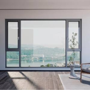 Porte de séparation intérieure moderne en verre sans cadre en alliage d'aluminium sur mesure pour chambre et salle de bain – Flexibilité de conception d'espace - Product Image 1