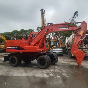 Excavadora de ruedas Doosan 150W-7 usada de grado exclusivo en venta - Product Image 6