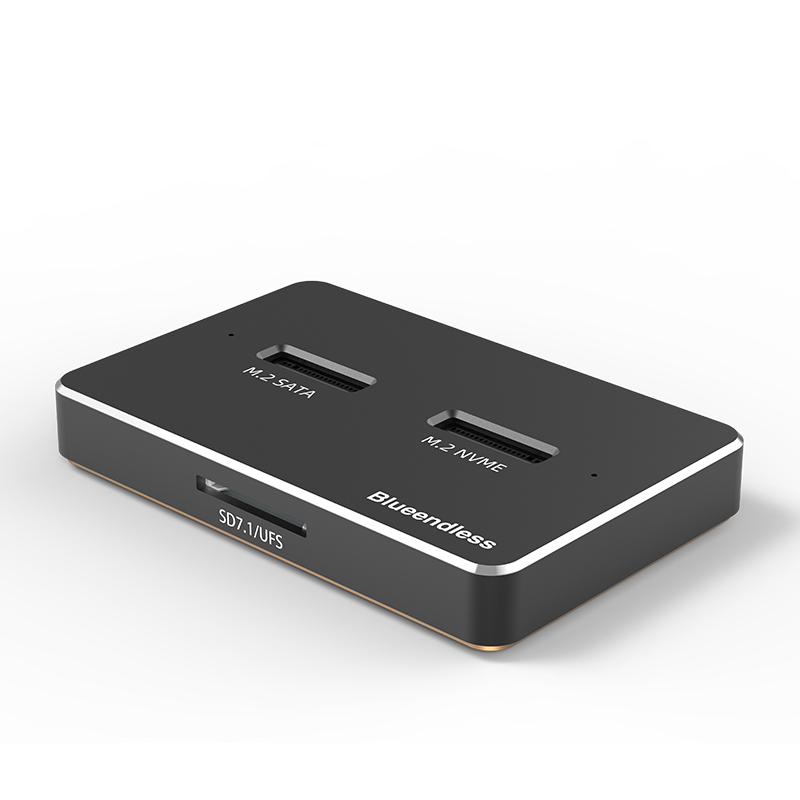 Blueendless M.2 Ssd Docking Station Duplicator Hard Drive Dock Sata Nvme Docking Station Usb C Hub