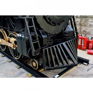 Modelo <span class=keywords><strong>de</strong></span> Tren <span class=keywords><strong>de</strong></span> Metal Estilo Steampunk Personalizable en Oferta, Decoración para Bares, Centros Comerciales, Tiendas y Restaurantes - Product Image 4