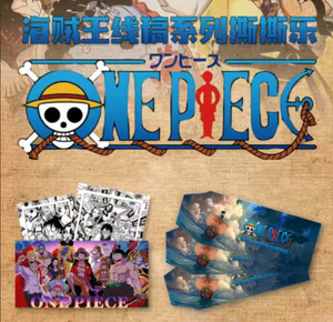 Cartes à collectionner détachables Junyi Culture One Piece : Dessins de personnages d'<span class=keywords><strong>anime</strong></span> Luffy, Zoro, Nami – Jeu de société, Cadeaux pour enfants - Product Image 3