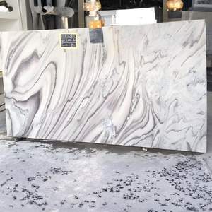 Marbre blanc Bruno de fabrication indienne pour la décoration murale de cuisines et salles de bain de villas et hôpitaux, export en gros à prix avantageux - Product Image 4