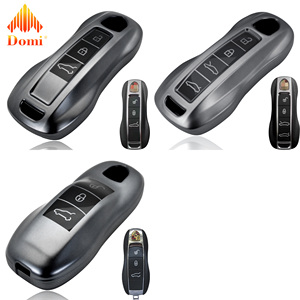 DM Offre Spéciale gris métallique anti-poussière TPU housse de <span class=keywords><strong>clé</strong></span> de voiture coque pour <span class=keywords><strong>porsche</strong></span> cayenne <span class=keywords><strong>clé</strong></span> de voiture fob coque <span class=keywords><strong>porsche</strong></span> 911 <span class=keywords><strong>clé</strong></span> de voiture - Product Image 1