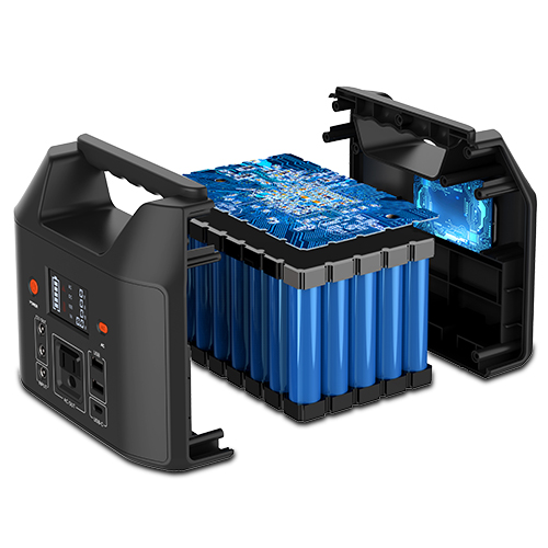 Coslight 1000W Portable Power Bank Generator 500W With Solar Panel Supply