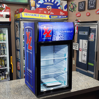Réfrigérateur d'Affichage Meisda à Prix d'Usine en Gros, Mini Table de 40L avec Porte Vitrée, pour Boissons Énergisantes