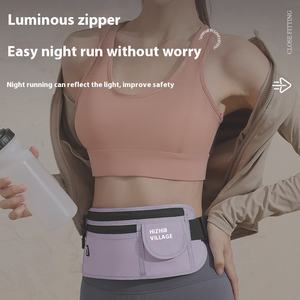 Sac de taille de sport imperméable personnalisé pour l'extérieur, hommes et femmes, fermeture éclair pour la remise en forme, les voyages, le téléphone portable, la course à pied, les sacs de jogging - Product Image 5