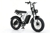 Vélo de montagne électrique à pneus larges de 20 pouces, 750 W, avec moteur sans balais de 1500 W, batterie au lithium 48 V, freins à disque hydrauliques à 7 vitesses, aluminium